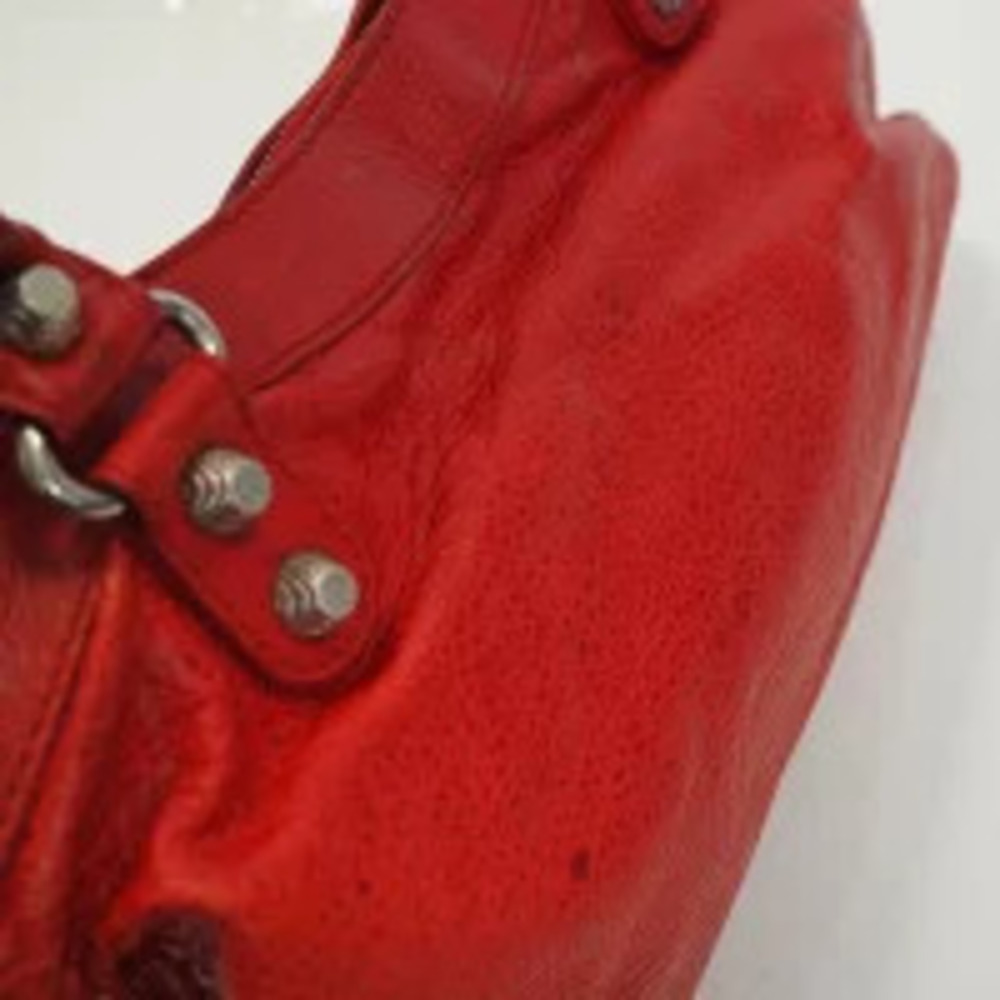 Balenciaga Shoulder Bag The First Leather Red - Picture 11 of 11